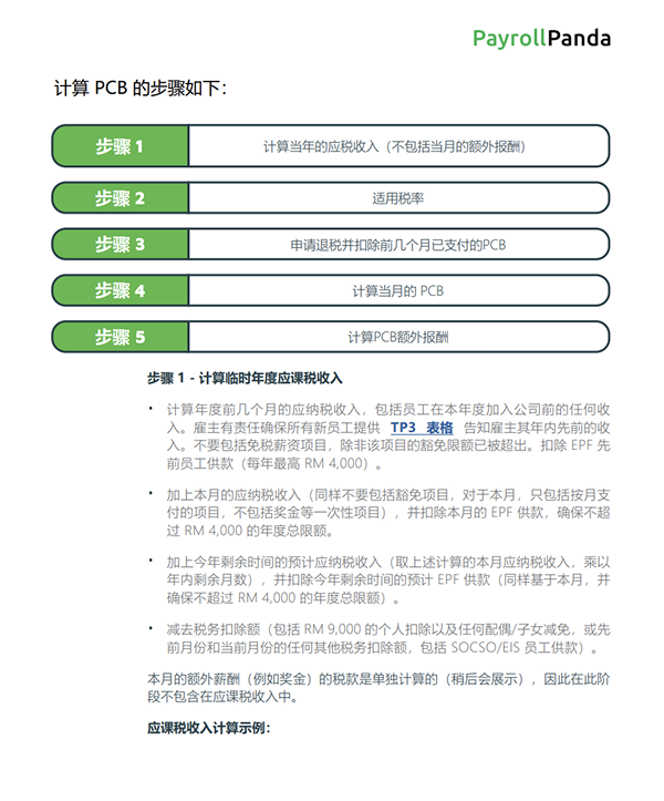 Calculating malaysian tax 2026